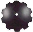 36 INCH X 12.5MM NOTCHED DISC BLADE WITH 2-1/4 INCH SQ X 2-1/2 ROUND AXLE
