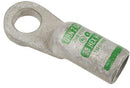 3 GAUGE HEAVY-WALL CRIMP BATTERY CABLE LUG WITH 1/2 INCH HOLE