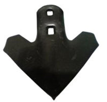 Field Cultivator Sweep - 7" x 1/4", 40° Shank