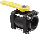 2" STANDARD PORT 3-WAY BOLTED BALL VALVE - BOTTOM LOAD PORT