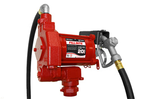 Fill-Rite FR700V Fuel Transfer Pump - 115 Volt, Manual Nozzle, 20 GPM