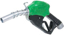 FILL-RITE AUTO-SHUTOFF HIGH-FLOW DIESEL FUEL NOZZLE WITH GREEN COVER - 1 INCH NPT