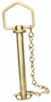 AgSmart Hitch Pin with Chain - Swivel Handle, 1-1/8" x 6-1/4"