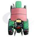 Sun-Smart Tractor & Mower Sun Shade Canopy - ROPS Mount - 44" x 44" - Red - Quality Farm Supply