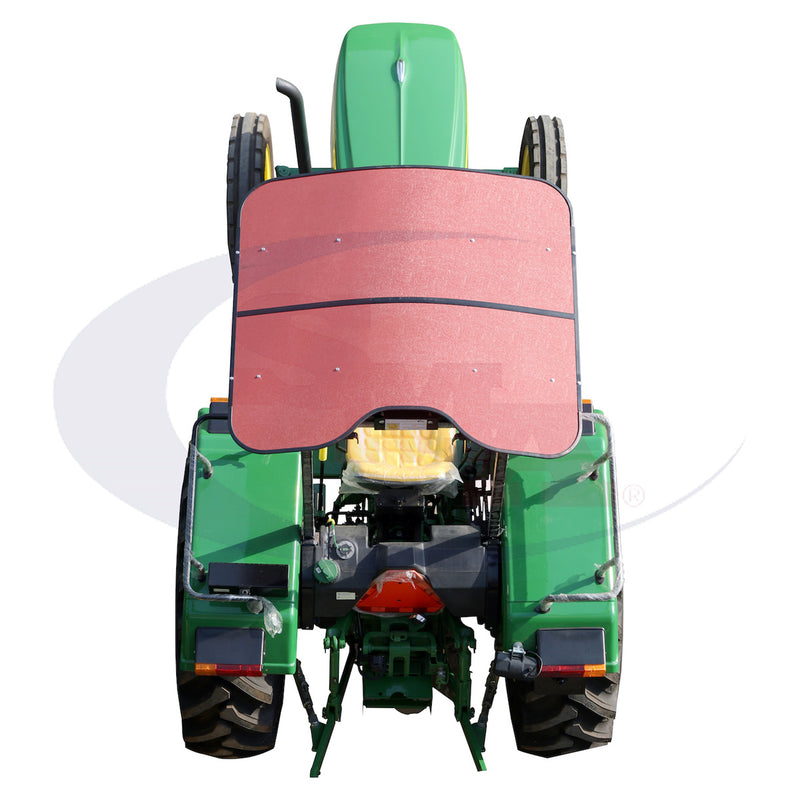 Sun-Smart Tractor & Mower Sun Shade Canopy - ROPS Mount - 44" x 44" - Red - Quality Farm Supply