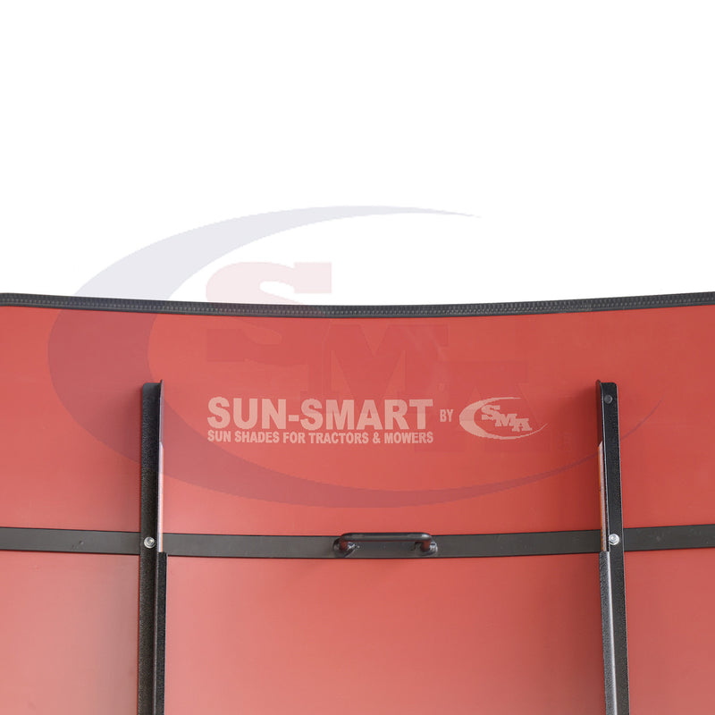 Sun-Smart Tractor & Mower Sun Shade Canopy - ROPS Mount - 44" x 44" - Red - Quality Farm Supply