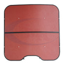 Sun-Smart Tractor & Mower Sun Shade Canopy - ROPS Mount - 44" x 44" - Red - Quality Farm Supply