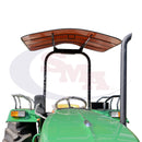 Sun-Smart Tractor & Mower Sunshade Canopy - ROPS Mount - 44" x 44" - Orange - Quality Farm Supply