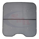 Sun-Smart Tractor & Mower Sun Shade Canopy - ROPS Mount - 44" x 44" - Gray - Quality Farm Supply