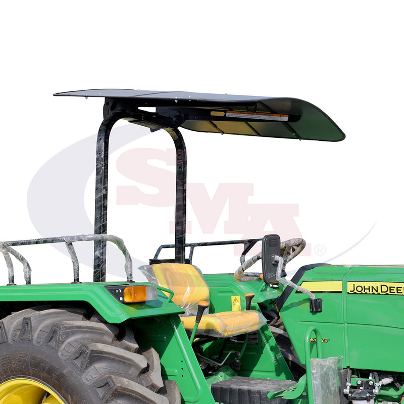 Sun-Smart Tractor & Mower Sun Shade Canopy - ROPS Mount - 44" x 44" - Gray - Quality Farm Supply