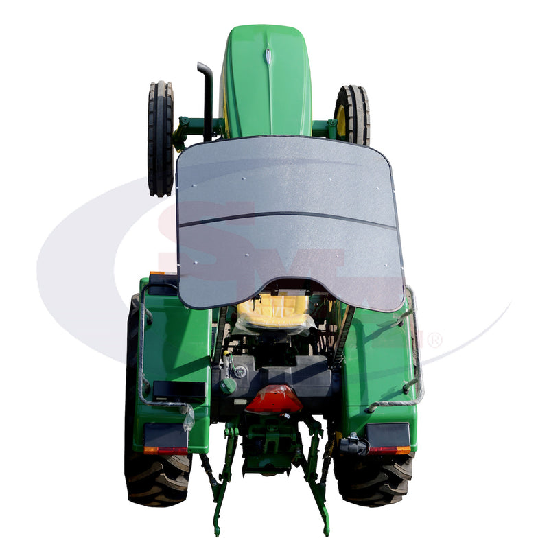 Sun-Smart Tractor & Mower Sun Shade Canopy - ROPS Mount - 48" x  52" - Gray - Quality Farm Supply