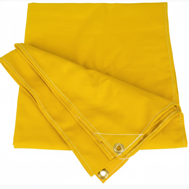 Sun-Smart 3-Bow Tractor Canopy Replacement Cover, 48" 10 oz. Duck Canvas - Yellow