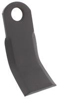 FLAIL MOWER SIDE KNIFE FOR BALZER REPLACES 26569, 1" HOLE, 2-1/2" WIDE