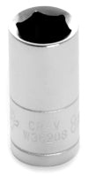 8MM X 6 POINT STANDARD IMPACT SOCKET - 1/4 INCH DRIVE