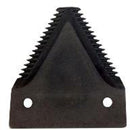 3" BLACK COMBINE AND HAY SECTION FOR CASE IH / NEW HOLLAND & AGCO HAY- EXTRA COARSE 7 TOOTH  - REPLACES- 86616588 / 700505299