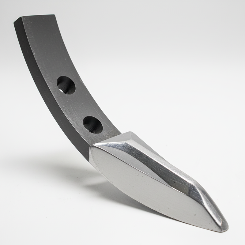 AgSmart Single Chisel Point - 2" x 15", 1/2" Bolt Holes, Swedged Nose