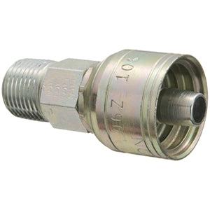 Z SERIES - 3/8 INCH HOSE X 3/8 INCH MPT MALE STRAIGHT RIGID