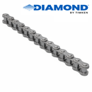 Cadena de rodillos de diamante - Caja n.° 80 x 10', precio por pie, precio por pie