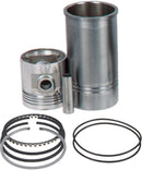 TISCO Piston Kit - 3.3125" Overbore, Single Cylinder for Massey Ferguson, 830641M91