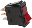 16 AMP RED ROCKER SWITCH