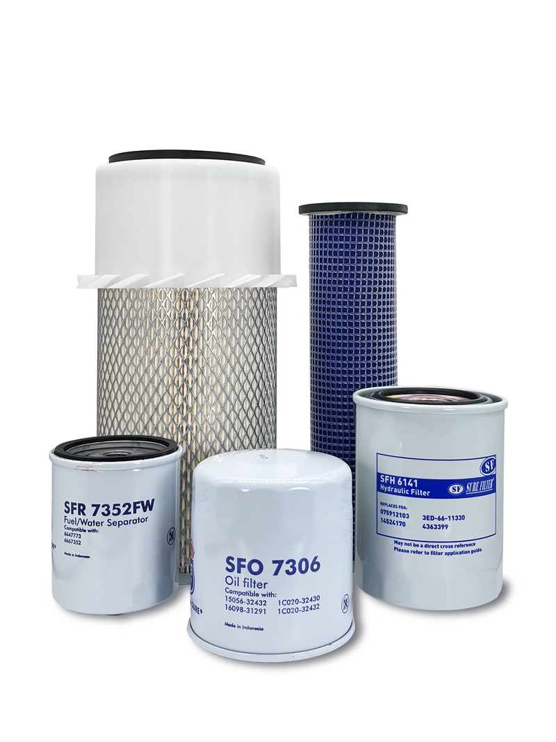 Maintenance Filter Kit Kubota G1900S Garden Tractor