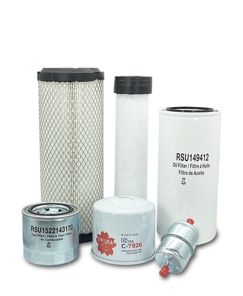 Maintenance Filter Kit Ditch Witch SK750 Stand-On Skid Steer