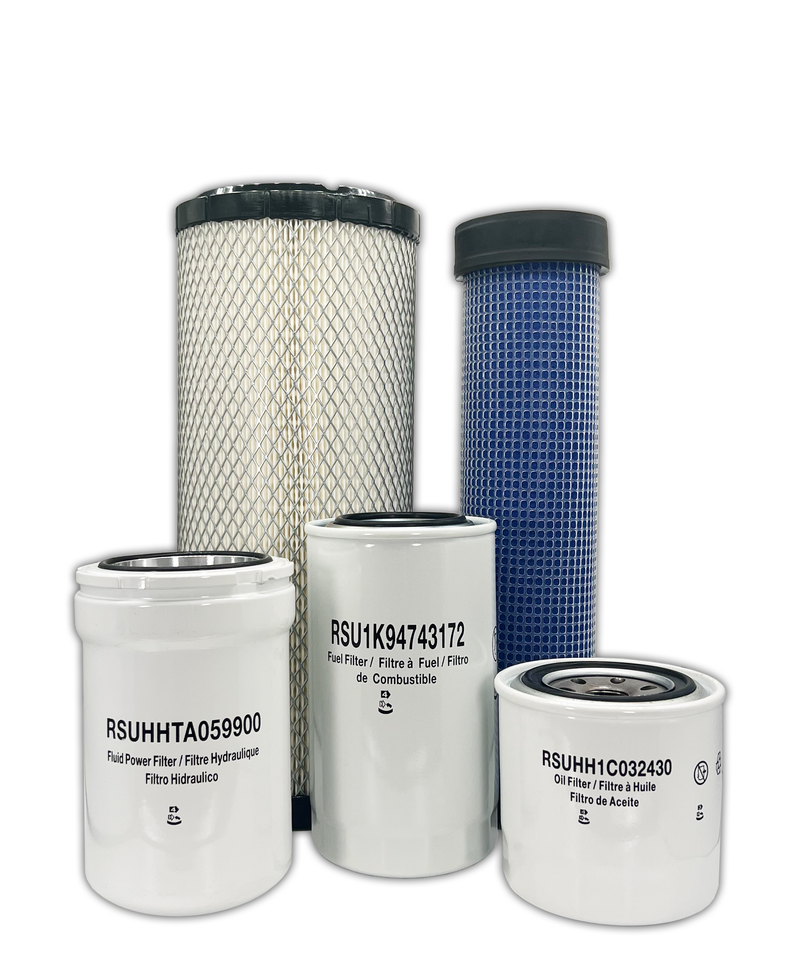 HERO Maintenance Filter Kit for Kubota SSV65C Skid Steer Loader - Kit 3 - Quality Farm Supply