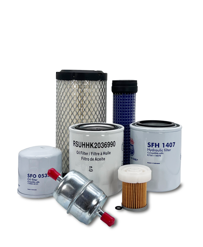 Maintenance Filter Kit Kubota RTV900W6 Utility Vehicle