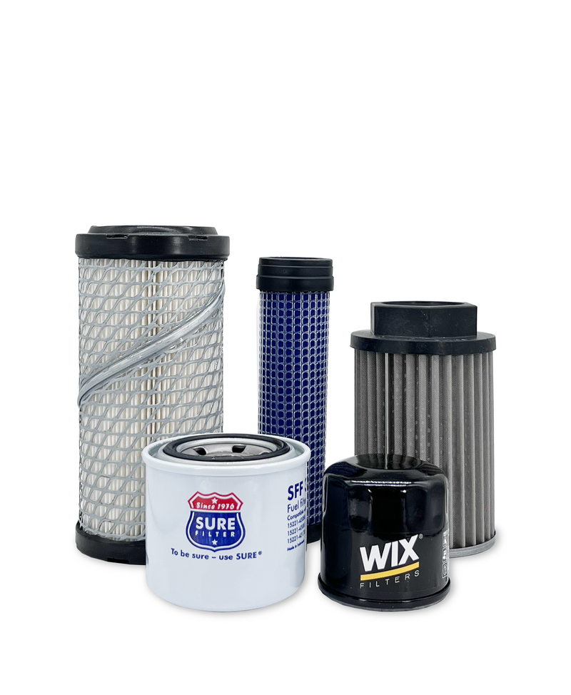 Maintenance Filter Kit Kubota KX018-4 Excavator