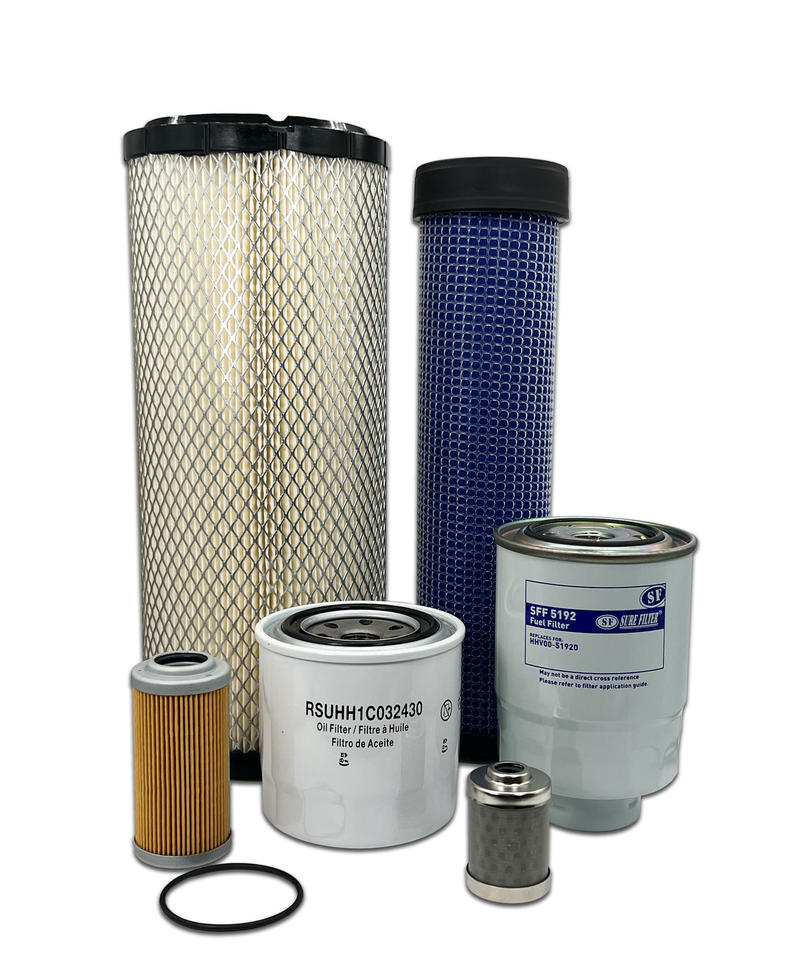 Maintenance Filter Kit Kubota KX080-4 Excavator