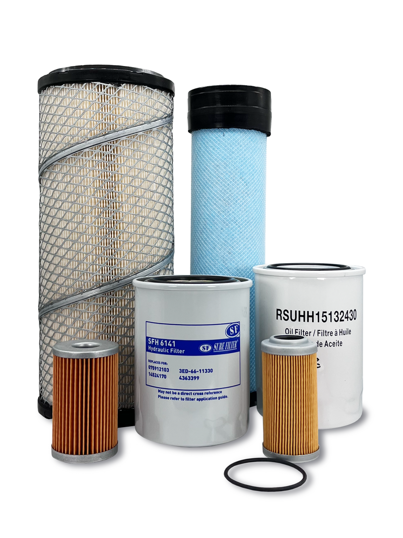 Maintenance Filter Kit Kubota R520S Wheel Loader