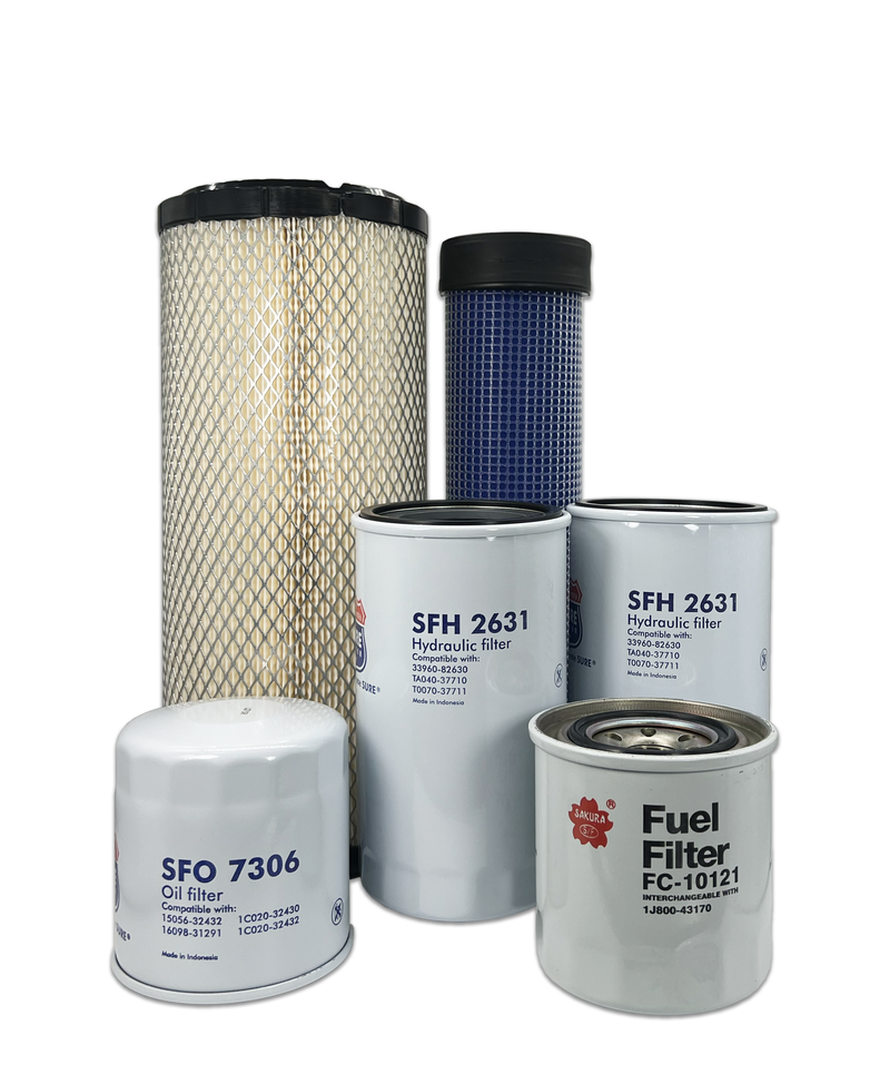 Maintenance Filter Kit Kubota M4700 Tractor