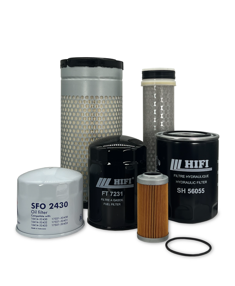 Maintenance Filter Kit Kubota R430 Wheel Loader