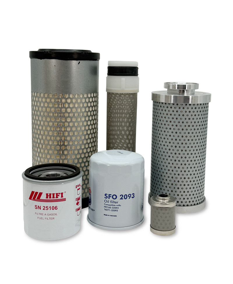 Maintenance Filter Kit Kubota KX030-4 Excavator