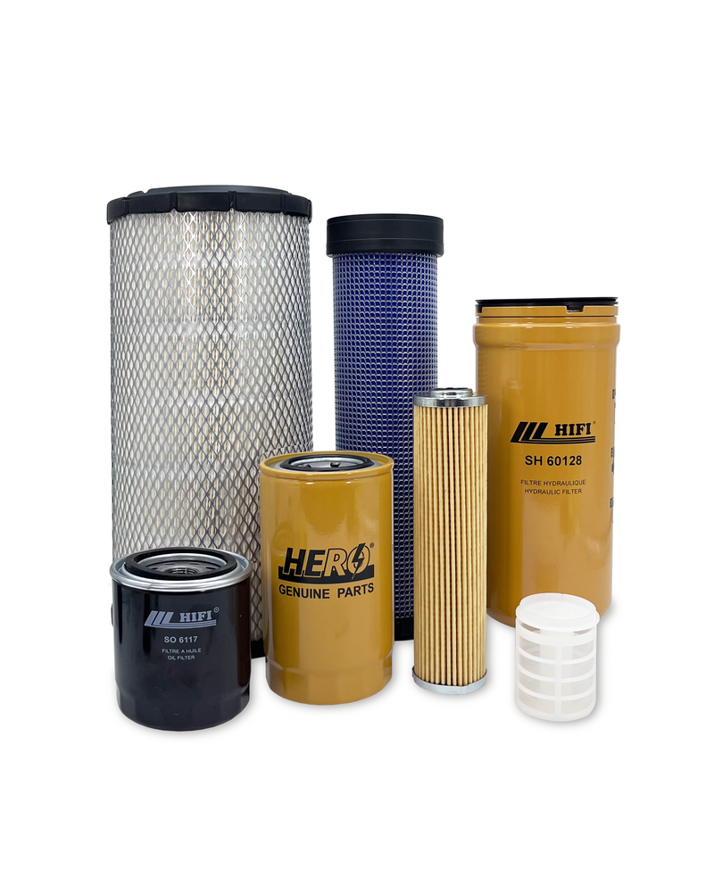 Maintenance Filter Kit Takeuchi TL150 Track Loader