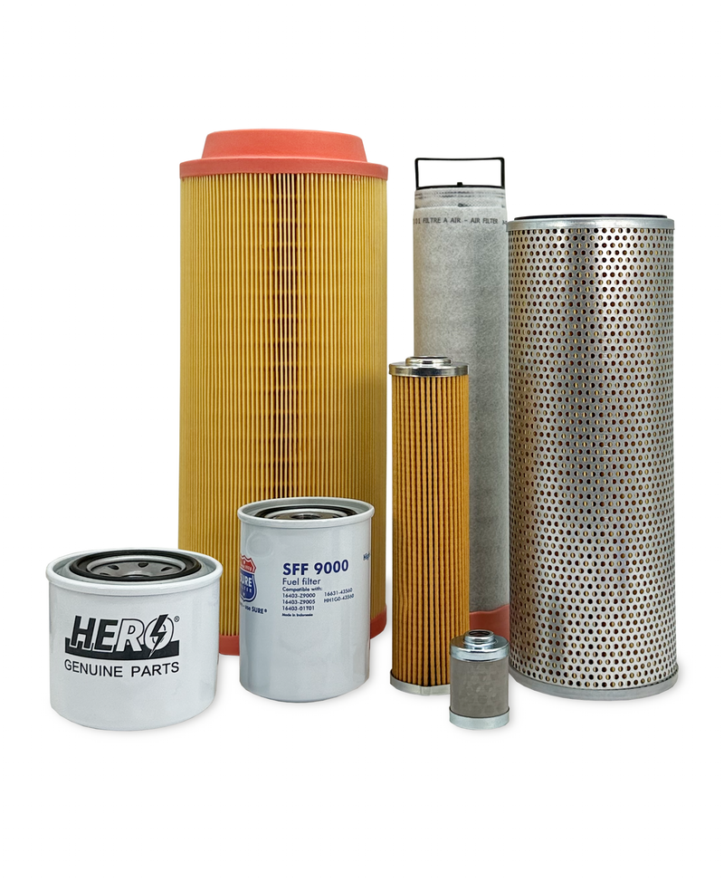 Maintenance Filter Kit Takeuchi TL250 Track Loader