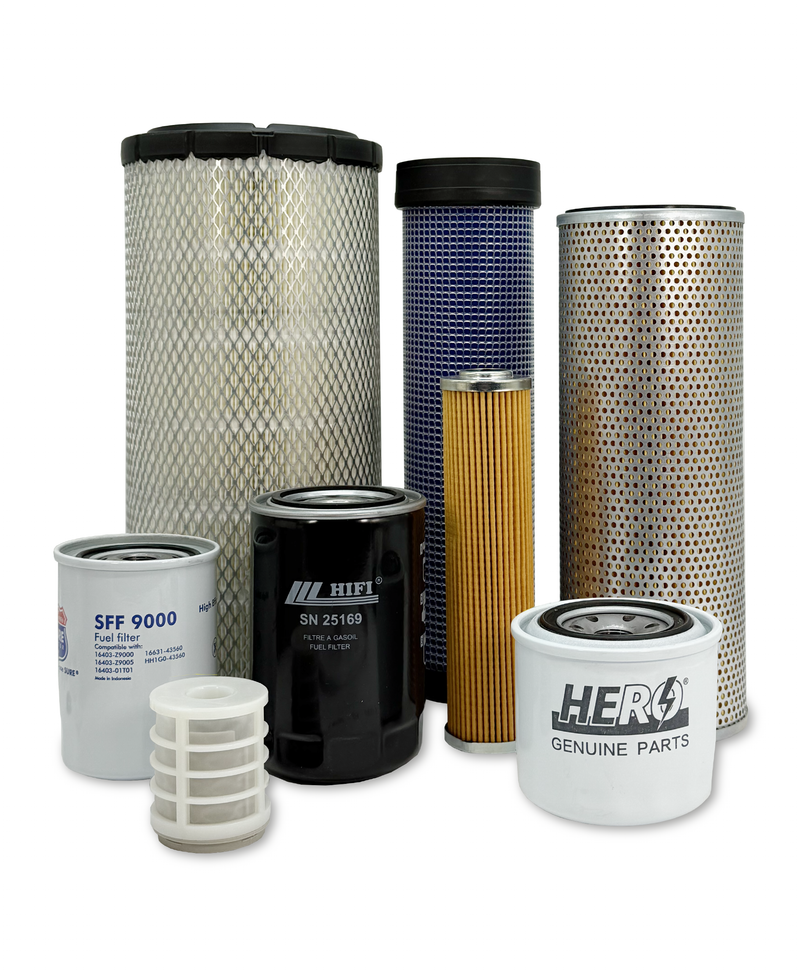 Maintenance Filter Kit Takeuchi TL12R2 Track Loader