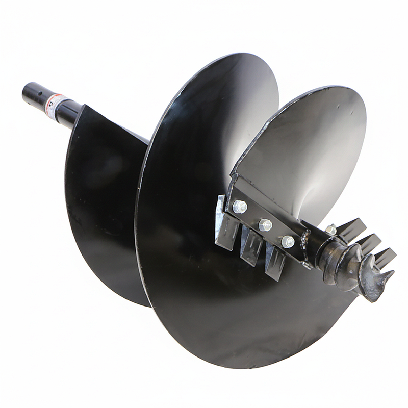 Post Hole Digger Auger - Heavy Duty, 24", 48" Length