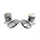 Piston & Rings - Set of 2 .045" for John Deere