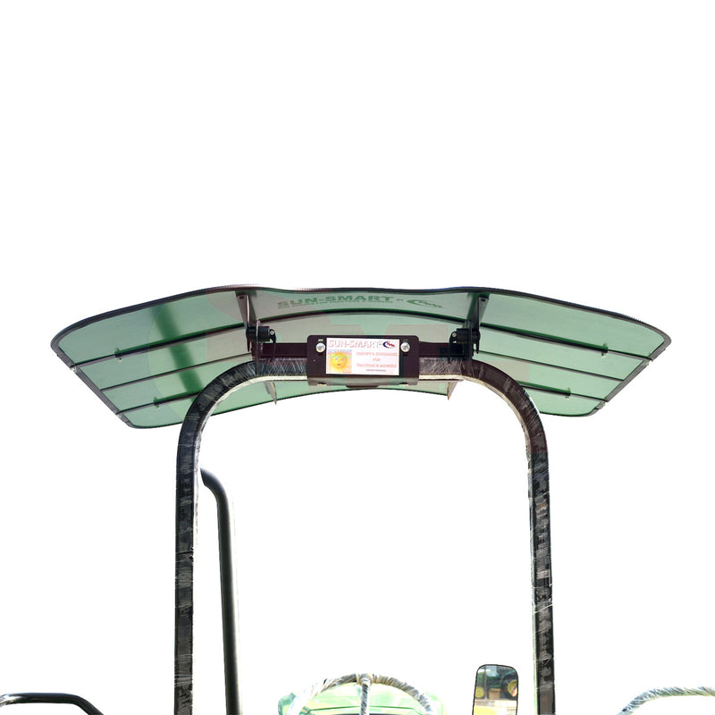 Sun-Smart Tractor & Mower Sun Shade Canopy - ROPS Mount - 44" x 44" - Green - Quality Farm Supply