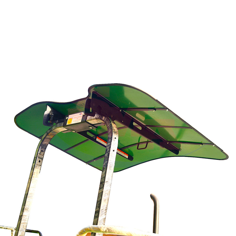 Sun-Smart Tractor & Mower Sun Shade Canopy - ROPS Mount - 44" x 44" - Green - Quality Farm Supply