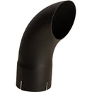 Universal Exhaust Stack Pipe - 3-15/16" x 11.14", Curved, Black - Quality Farm Supply