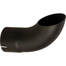 Universal Exhaust Stack Pipe - 3-15/16" x 11.14", Curved, Black - Quality Farm Supply