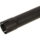Universal Exhaust Stack Pipe - 2-3/8" x 48", Curved, Black - Quality Farm Supply