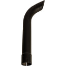 Universal Exhaust Stack Pipe - 2-3/4" x 24", Curved, Black - Quality Farm Supply