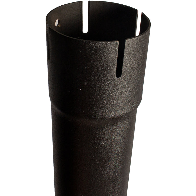 Universal Exhaust Stack Pipe - 3" x 72", Curved, Black - Quality Farm Supply
