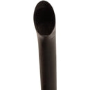 Universal Exhaust Stack Pipe - 3" x 96", Curved, Black - Quality Farm Supply