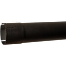 Universal Exhaust Stack Pipe - 3" x 96", Curved, Black - Quality Farm Supply