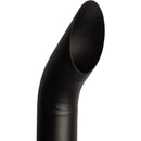 Universal Exhaust Stack Pipe - 3-1/2" x 60", Curved, Black - Quality Farm Supply