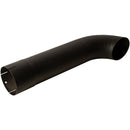 Universal Exhaust Stack Pipe - 4-1/2" x 24", Curved, Black - Quality Farm Supply